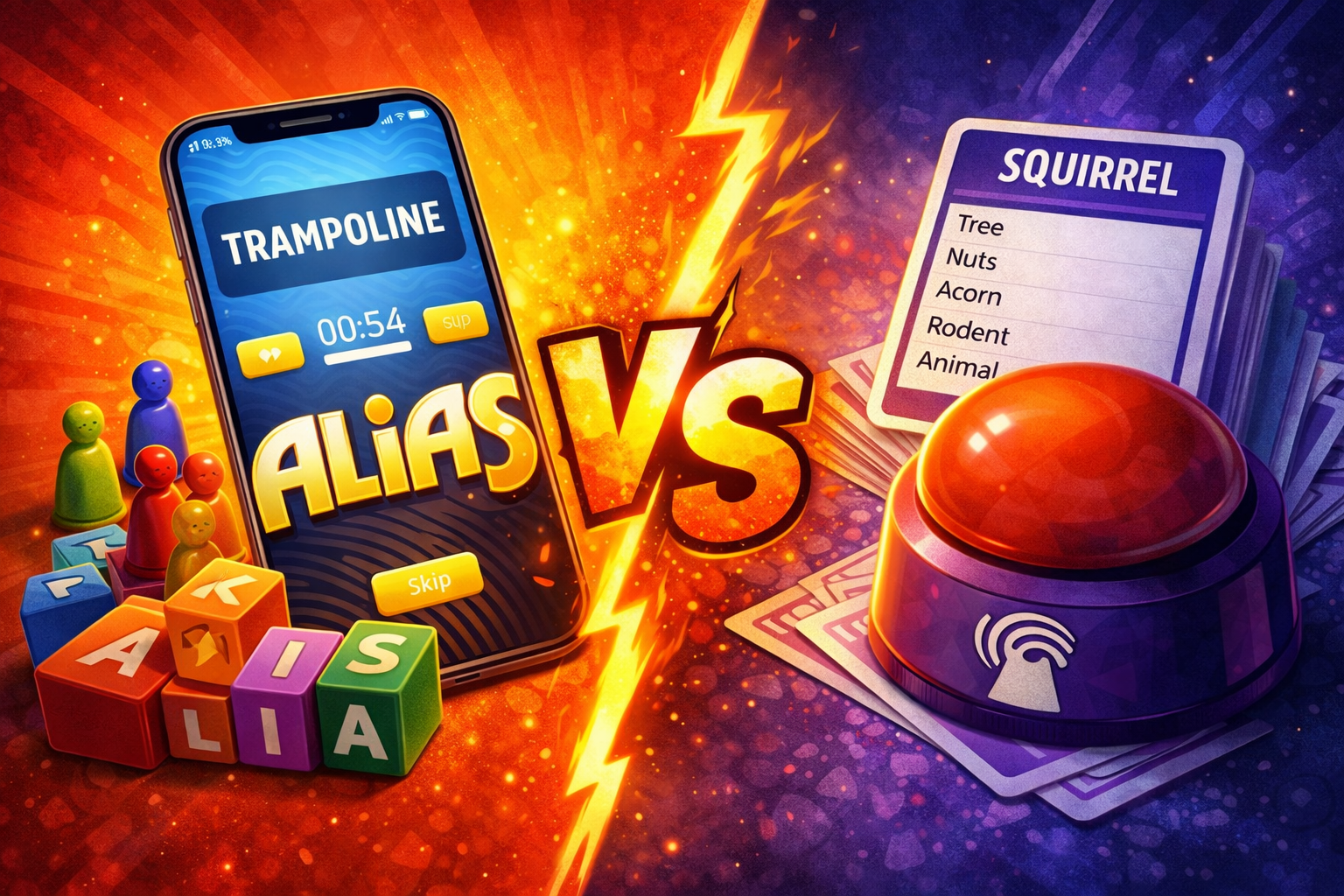 Alias vs Taboo comparison