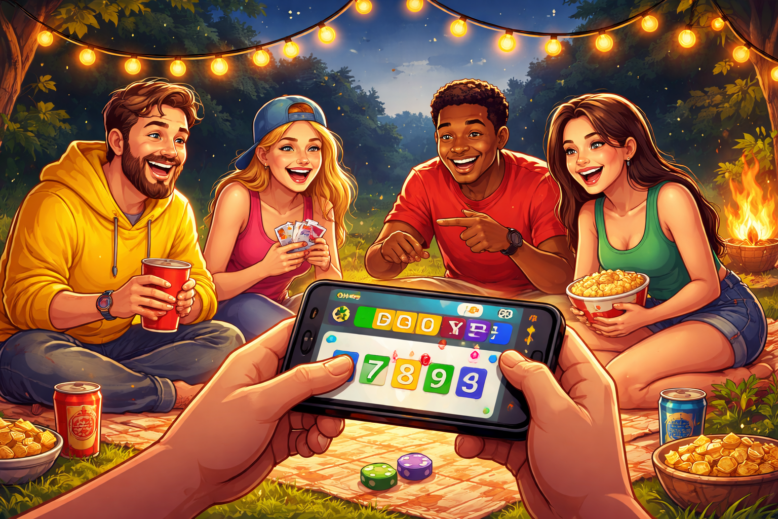 Party games without internet
